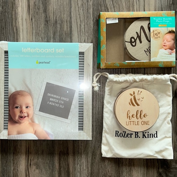 Monthly Milestone Set- Baby first 12 months - Picture 2 of 10